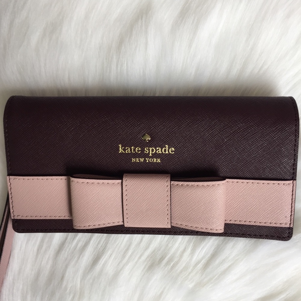 Kate spade Linney Kirk Park Saffiano Wristlet - Picture 2 of 8